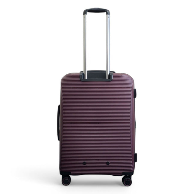 Expandable Hard Shell PP 8 Wheel Luggage Travel Cabin Holiday Bags Suitcase Set