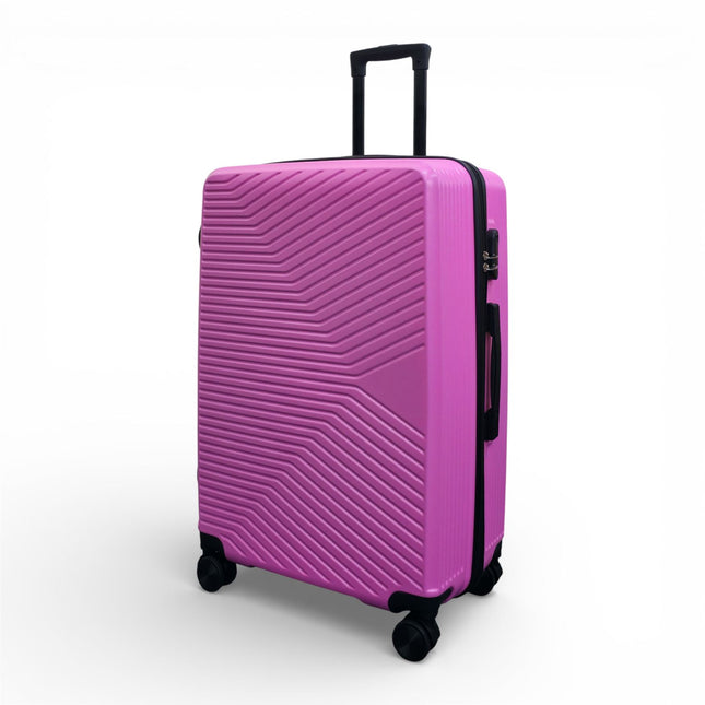 Hardshell Suitcase Set Robust 8 Wheel Luggage Cabin Case Bag