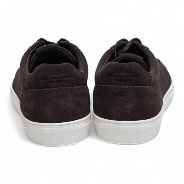 Antique Rogue Men’s Brown Suede Leather Trainer Sneaker Shoes - Gibbs