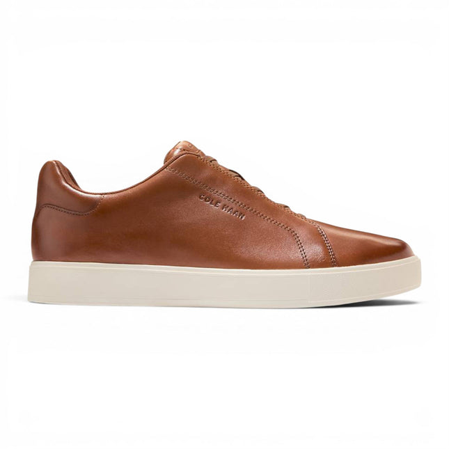 Cole Haan Men's GrandPro Luxe Mile Trainer Brown Suede Sneakers - C43941