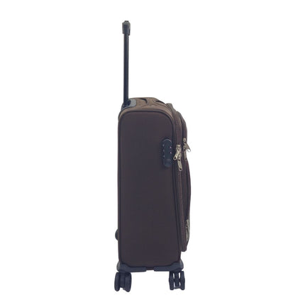 Soft Shell Suitcase Luggage Set Travel Light Carry On Cabin Bag