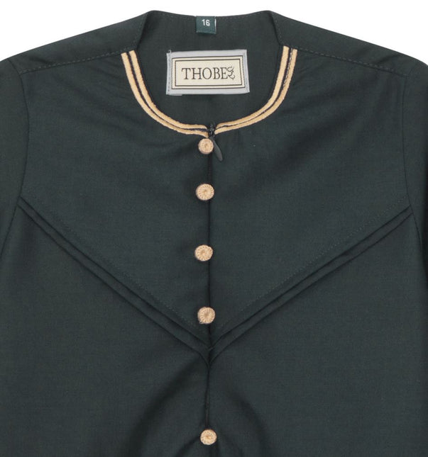 Baby Boys Omani Eid Green Thobe  Saudi Emirati Jubba Robe Romper