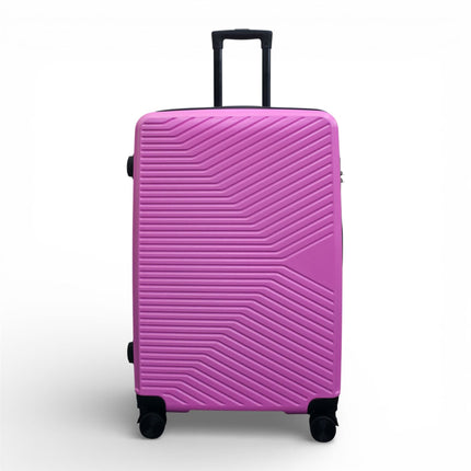 Hardshell Suitcase Set Robust 8 Wheel Luggage Cabin Case Bag