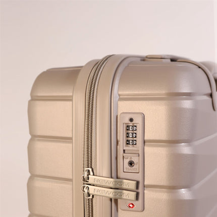 Hard Shell Cabin 36 x 22.5 x 56 cm PP Luggage Suitcase Suitable for Easyjet, Ryanair