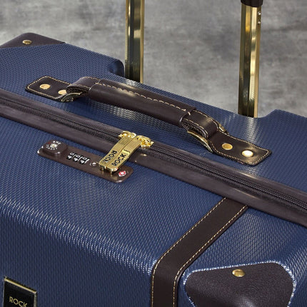 Vintage Hard Shell  Luggage Trunk Suitcase Set