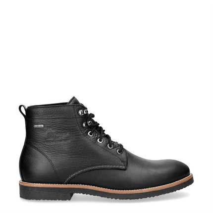 Panama Jack Men's Glasgow GTX C3 Black Waterproof Leather Ankle Boots