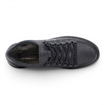 Mephisto Cruiser Men's Leather Black Walking Shoes - Mamouth 714